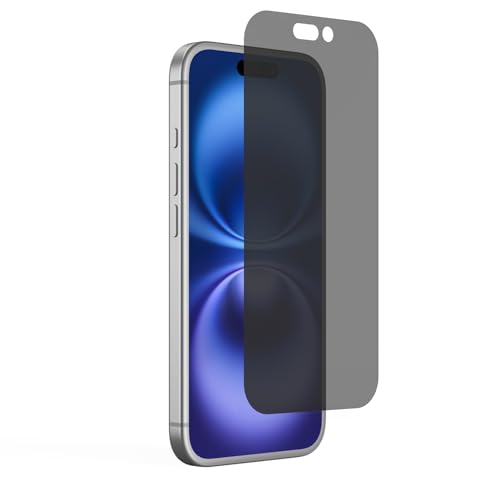 Image of GRIPP Matte Privacy Tempered Glass Screen Protector for iPhone 16 (6.1 inch), Anti-Glare, Anti-Spy Protection, 2.5D Round Edges, Scratch-Resistant, 9H Hardness, Bubble Free