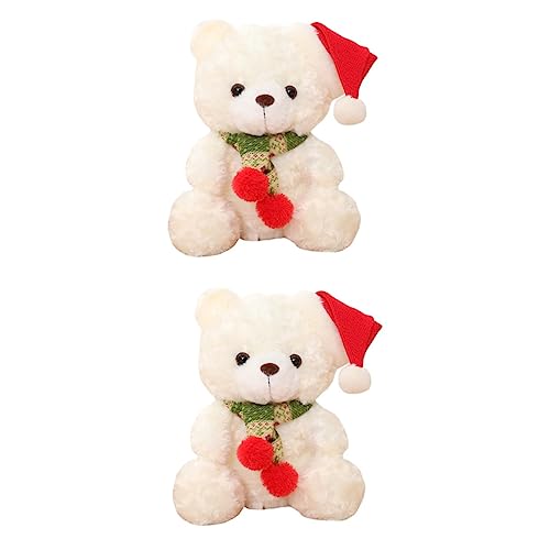 Peluche ours de noël douce et adorable collection haut de gamme