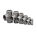 1Pcs 304 Stainless Steel Welded Tee Equal Diameter Industrial Pipeline Seamless Steel Pipe Stamping Fitting Joint(Tee60-3)