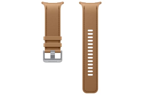 Image of Samsung Galaxy Watch Ultra2 PeakForm Band, Camel, One Click Attachment