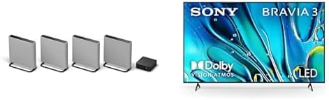 Sony BRAVIA Theater Bundle: 16-Speaker HT-A9M2 Home Theater System with 360° Spatial Sound & 85-Inch 4K Ultra HD BRAVIA 3 LED Smart TV (K-85S30)