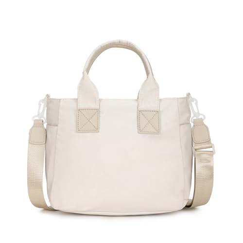 Image of Fastrack Cloud Nylon Satchel Bag | Spacious Main Compartment with Organiser Pockets, External Quick-Access Zipper Pocket, Dual Carry Handles & Detachable Adjustable Webbing Strap with Zipper Closure