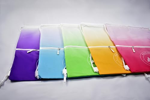 Sorority Shop Alpha Epsilon Phi Drawstring Backpack, Ombre Color Design3