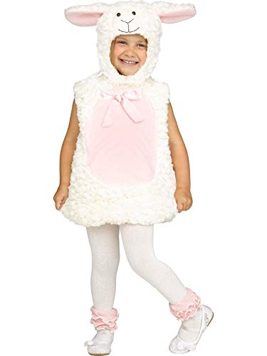 Fun World Little Girl's Lrg/Sweet Lamb Tdlr Cstm Childrens Costume, Multi, Large