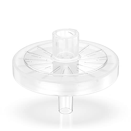 Biocomma 10pcs Syringe Filters,CA Membrane 1.2um Pore Size,25mm Diameter