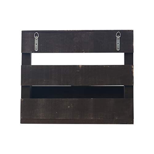Soporte de madera para vino para pared 6 botellas miniatura 4