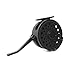 Semi-Automatic Fly Fishing Reel with Drag Adjustment Super Light Rapid Automatic Trigger System Graphite Nymph Fly Rod Reel for Freshwater Trout Fishing(Black)