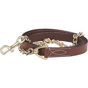 Dover Saddlery Leather Lead, Color: Brown