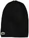 Lacoste Men's Classic Wool Ribbed Knit Beanie