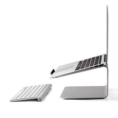 Soporte de computadora portátil de aluminio base giratoria universal 5