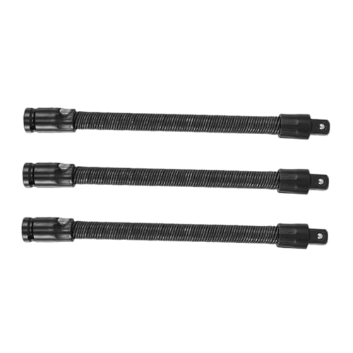 Varilla de extensión flexible y juego de 3 extensiones de socket para llaves de vaso 2