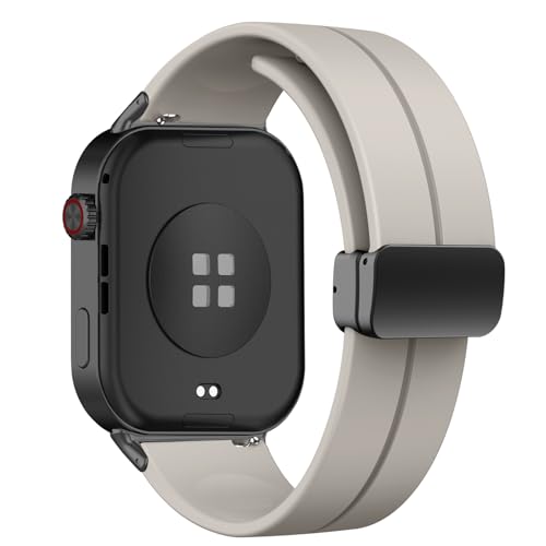 [RanBluu] �o���h Xiaomi Smart Band 9 Pro/Smart Band 8 Pro/Xiaomi Redmi Watch 6/Redmi Watch 5/4 �Ή� �����o���h �}�O�l�b�g xiaomi mi band 9 pro/