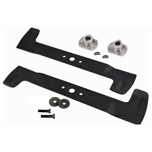 GreenGoo Kit de cuchillas de 92 cm con soporte, tornillos, llaves y muelles de taza compatible con Castelgarden Stiga Viking Honda Solo Dolmar Sabo EFCO