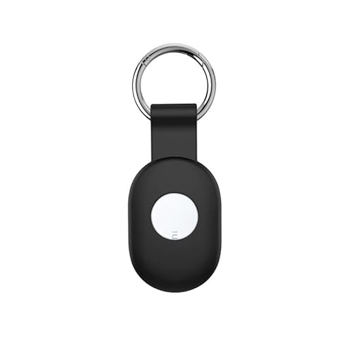 CYBERGARAGE�EFor Xiaomi Tag �P�[�X �J�o�[ �V���R�� �ی�P�[�X �J���r�i�t�� For �V���I�~ �^�O �X�}�[�g�g���b�J�[ �����h�~ ���P�[�V�����g���b�J�[ 2026���f��(�u���b�N)