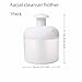 Portable Facial Cleanser Foamer/Facial Foam Maker - 20s Rich Lather, Deep Clean & Gentle, Portable, BPA-Free, Leaf Design (80g)-Elegant Leaf Design-Travel