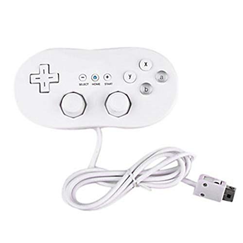 EdBerk74 Contrôleur Classique câblé hôte Jeu contrôleur de Manette de Jeu pour Manette de Jeu pour Console Wii 1 Accessoires de Jeux vidéo