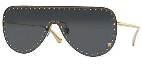 Versace GLAM MEDUSA VE 2230B Gold/Dark Grey 45/14/140 women Sunglasses