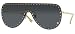 Versace VE2230B Sunglasses - (100287) Gold/Dark Gray - 45mm