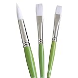 Princeton PAB98021 9800SET-5 Snap Paintbrush Set, Taklon Assorted Sizes
