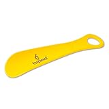 Die Schuhanzieher biped - plástico - calzador de 18 cm - fabricación alemana z1560(amarillo)