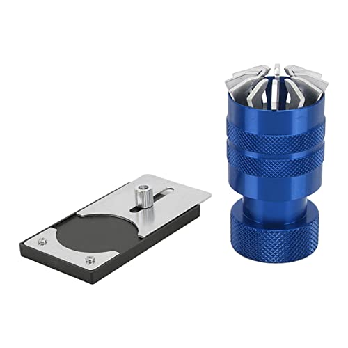 Extractor de cristal de reloj en acero de vanadio Fafeicy azul antideslizante