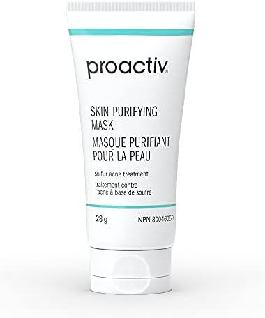 Proactiv Skin Purifying Acne Face Mask And Acne Spot Treatment - Detoxifying Facial Mask With 6% Sulfur - 28g