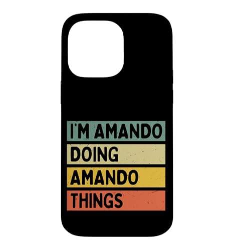 I'm Amando Doing Amando Things �ʔ������� �X�}�z�P�[�X iPhone 14 Pro Max �p