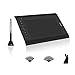 Huion H610PRO V2 Graphics Drawing Tablet with 8192 Battery-Free Stylus Tilt Function, Android Mode Available After Upgrade