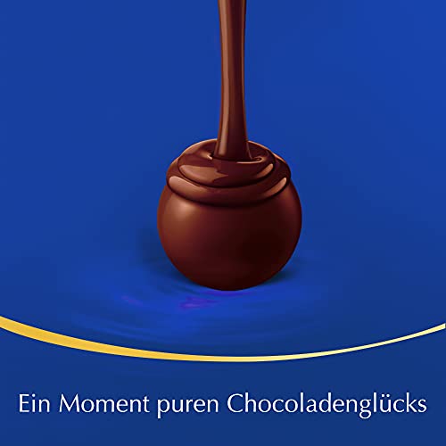 Lindt LINDOR Schokoladen Kugeln feinherb | 1 kg Beutel, wiederverschließbar | ca. 80 Kugeln dunkle | Großpackung, Pralinen-Geschenk, Schokoladengeschenk