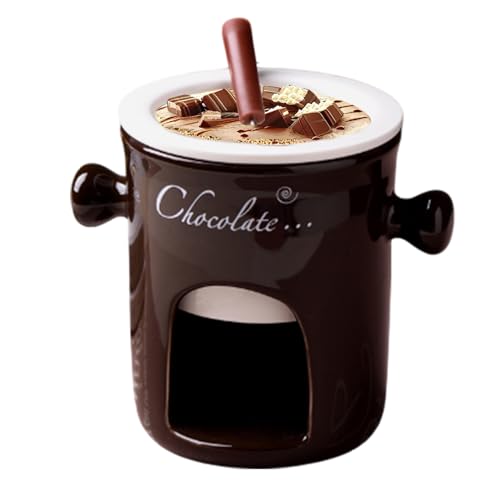 Ynnhik Keramik Schoko-Fondue Becher