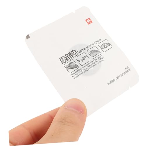 minkissy 5 Caixas De Gesso Para Enjôo Adesivos Para Enjôo Patches Portáteis Para Alívio De Enjôo Sup