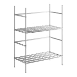 6 Keg Chrome Keg Rack - 24' x 48' x 64' WS-460EC2448KR-24x48x64-NF