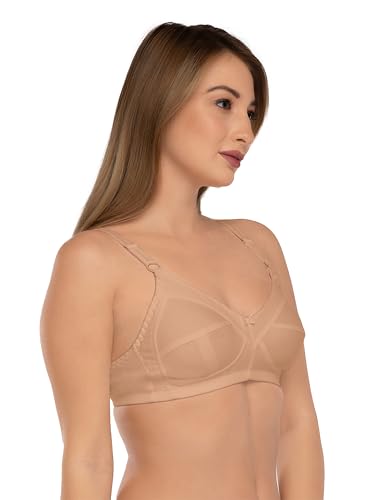 Image of DAISY DEE Women's Cotton Non Padded Wire Free Full Coverage Bra