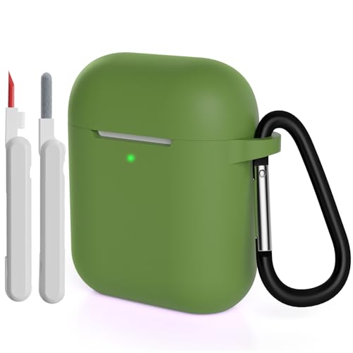 KOKOKA Case Cover Compatible with Airpods 2 with Cleaner kit
