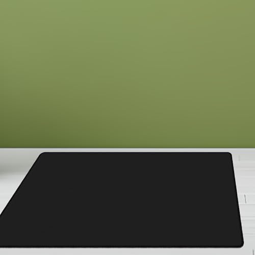 ���ی�V�[�g 55 x 70 cm �z���h���}�b�g���g�[�Ή��Z���t�ې􂢉\���΍�̏��h�~�J�[�y�b�J�y�^�C�v����~�߉��H�ْf���₷���A�􂢂₷���A�V���v���ŃX�^�C�������蕨�ɓK�����ی�I�t�B�X�z���p�h���ߒg�[��, �u���b�N