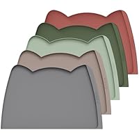 OHMO Alfombrillas Impermeables para Comederos de Perros y Gatos