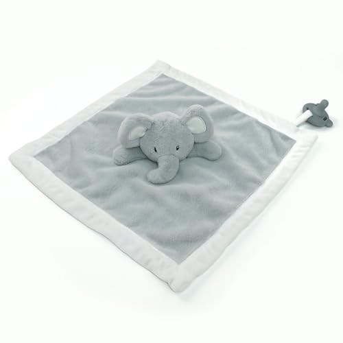 Image of Baby Elephant Security Blanket, Soft Loveys for Babies for Newborn Boys and Girls, Gender Neutral Security Blanket with Stuffed Animal, Baby Snuggle Toy
