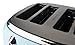 Haden Heritage 4 Slice Wide Slot Stainless Steel Toaster with Adjustable Browning Control & Non-Slip Feet, Turquoise & Chrome
