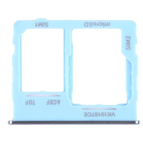 Image of Original SIM Card Tray + SIM Card Tray /Micro SD Card Tray Replacement SIM Tray Holder with Ejector Pin Tool Compatible with Samsung Galaxy A32 5G SM-A326B (Awesome Blue)
