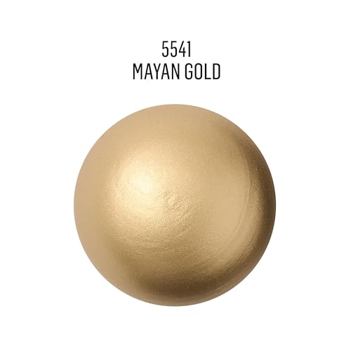 Plaid PE5541 Folk Art Treasure Gold Acrylic Craft Paint, Mayan Gold, 2oz