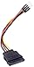 DeLOCK 83918 Cable Power SATA 15Â Pin Male to Floppy 4 - Black/Red/Yellow
