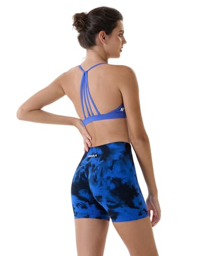 Image of AUROLA Dream Collection Women Workout Shorts High Waist Gym Shorts, Scrunch Butt Seamless Athletic Shorts