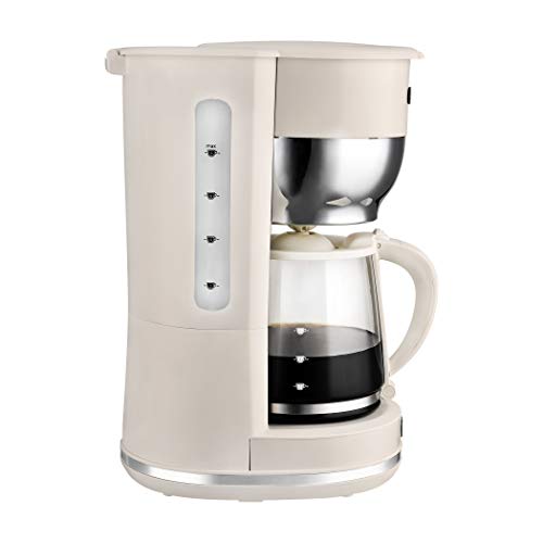 Kalorik Mid-Century 10 Cup Retro Coffee Maker, Cream #TOP3