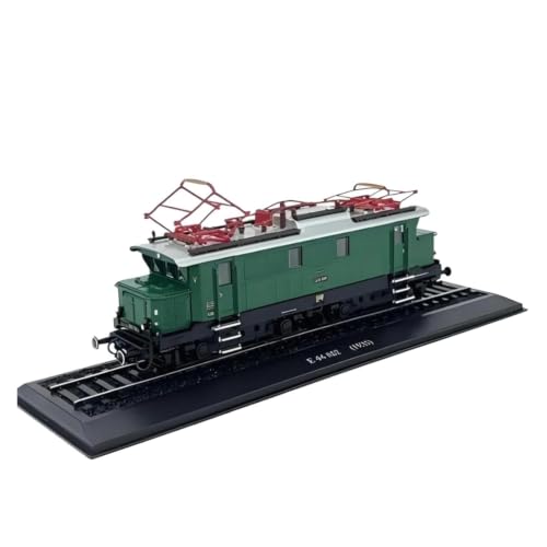 Modèle réaliste vintage locomotive E44 002, ornement de bureau rétro 1:87