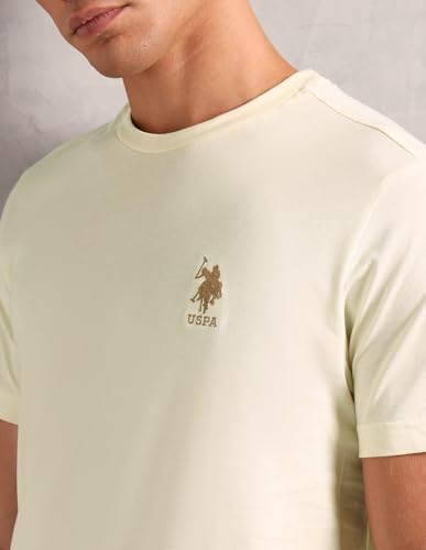 Image of U.S. Polo ASSN. Mens Crew Neck Embroidered Logo I633 Lounge T-Shirt - Pack of 1