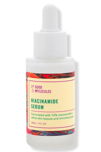 Good Molecules Niacinamide Serum – 10% Niacinamide to Target Blemishes, Nourishment, and Skin Tone...