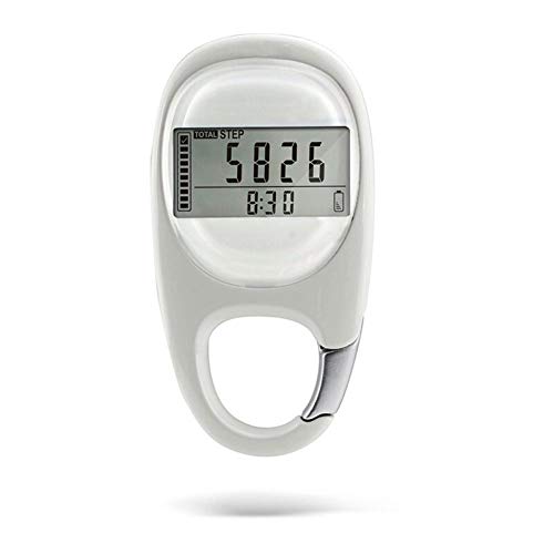 Gehen Pedometer Schrittzähler, 3D Digital Pedometer Schlüsselhaken, 7 Tage Speicher, LCD Schrittzähler Für Männer, Frauen
