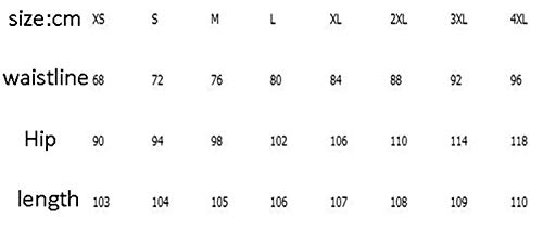 Generic Andongnywell Womens Chic Floral Embroidered High-Rise Bell Bottom Jeans Broad Feet Long Flare Denim Pants Trousers (Blue,Xx-Large) #TOP3