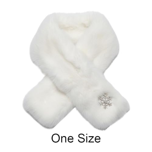 Bufanda con copos de nieve para niños perfecta para regalar en invierno 8