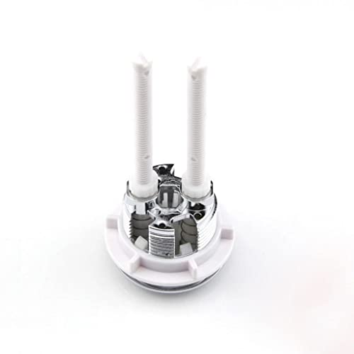 Chasse d'eau de rechange double croissant avec bouton de réservoir de toilette 48mm